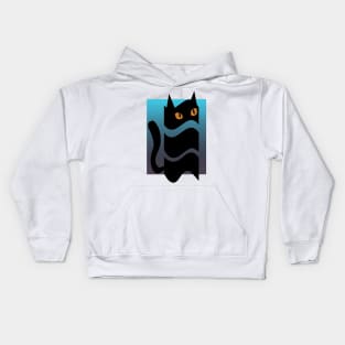 blacat design Kids Hoodie